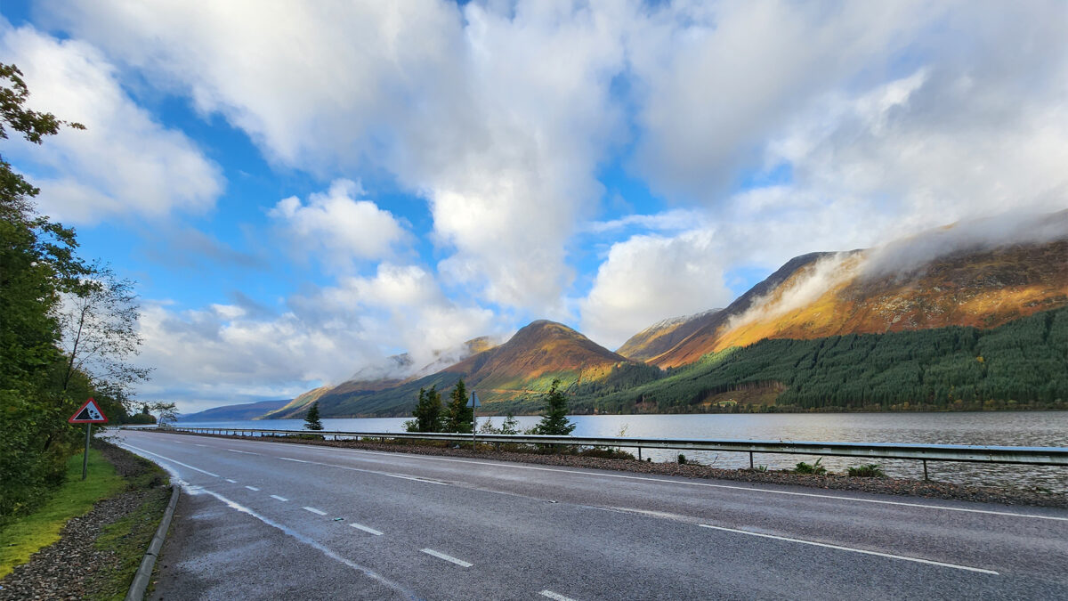 Edinburgh to the Highlands (Fort Augustus) – Scotland, UK Timelapse Ambient Drive